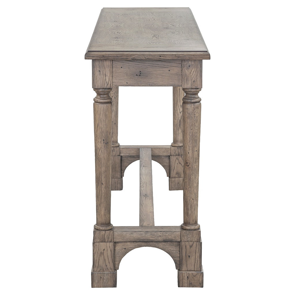 Arcadian Huntboard Console Table - Burnished Oak - White Oak Solids