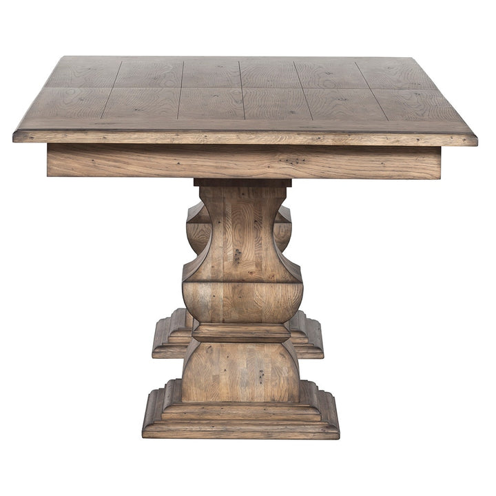 Arcadian Dining Table - Burnished Oak - White Oak Solids