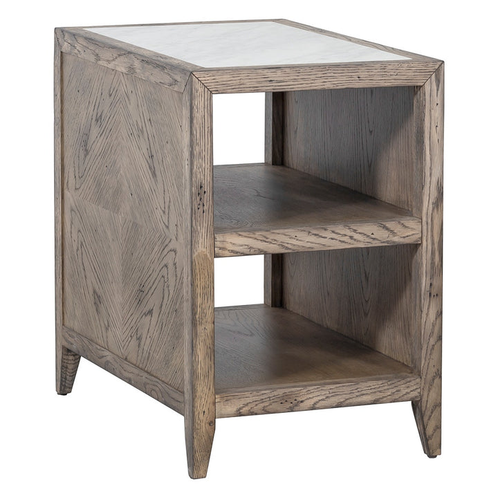 Arcadian Rectangular End Table-Fairfield-FairfieldC-8063-ET-Side Tables-1-France and Son