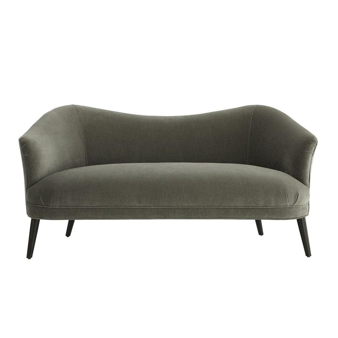 Koda Settee Sharkskin Velvet Grey Ash