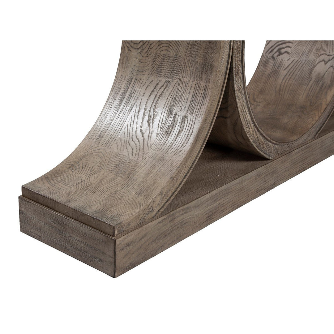 Coeur d'Alene Console Table - Reclaimed Oak - Red Oak Solids