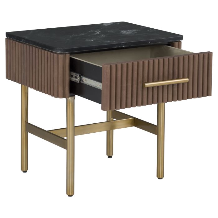 Dimitri One Drawer End Table