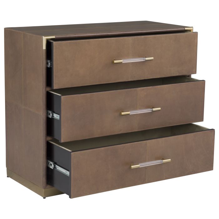 Dimitri Three Drawer Chest