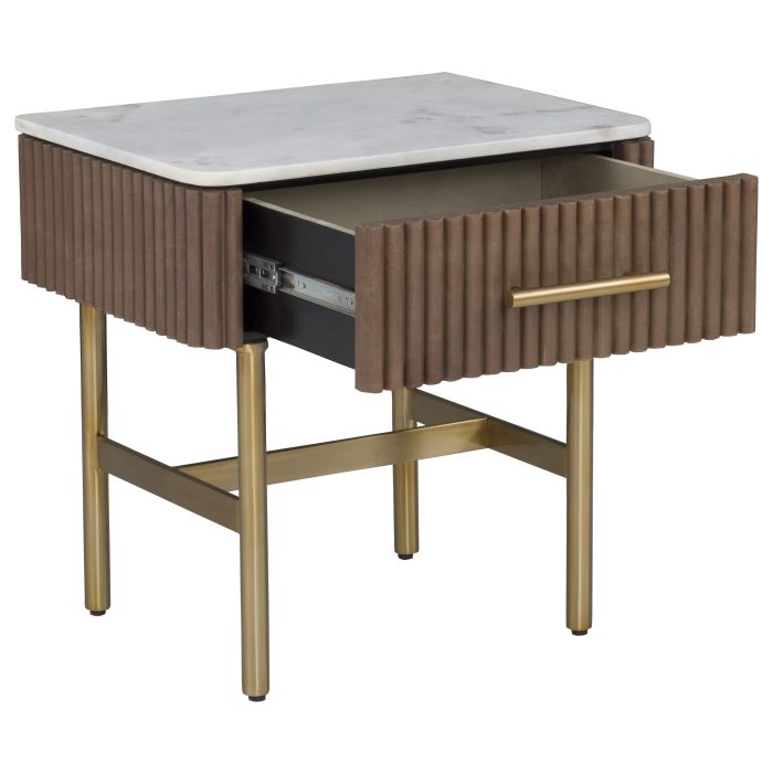 Dimitri One Drawer End Table