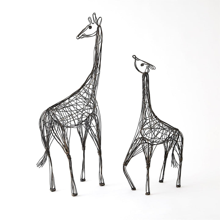 Wire Giraffe - Bronze-Global Views-GVSA-7.80719-Decorative ObjectsLg-1-France and Son