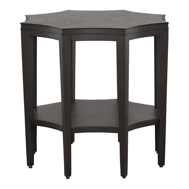 Helena End Table - Charcoal - White Oak Solids