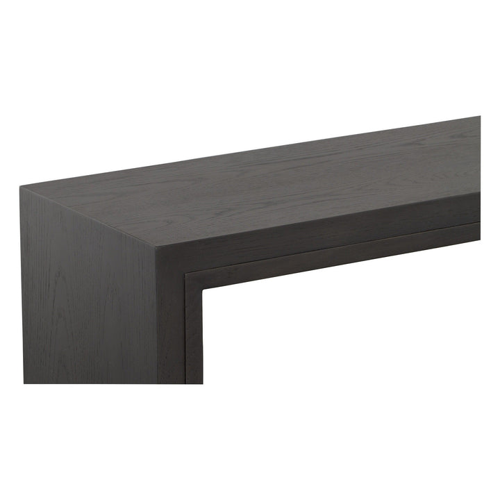 Helena Console Table - Charcoal - White Oak Solids