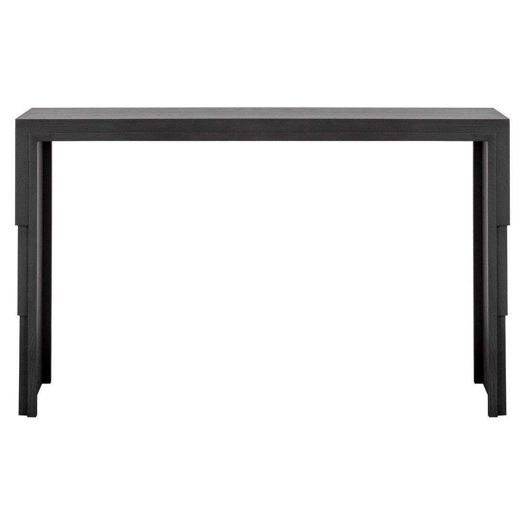 Helena Console Table - Charcoal - White Oak Solids