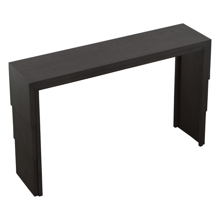 Helena Console Table - Charcoal - White Oak Solids