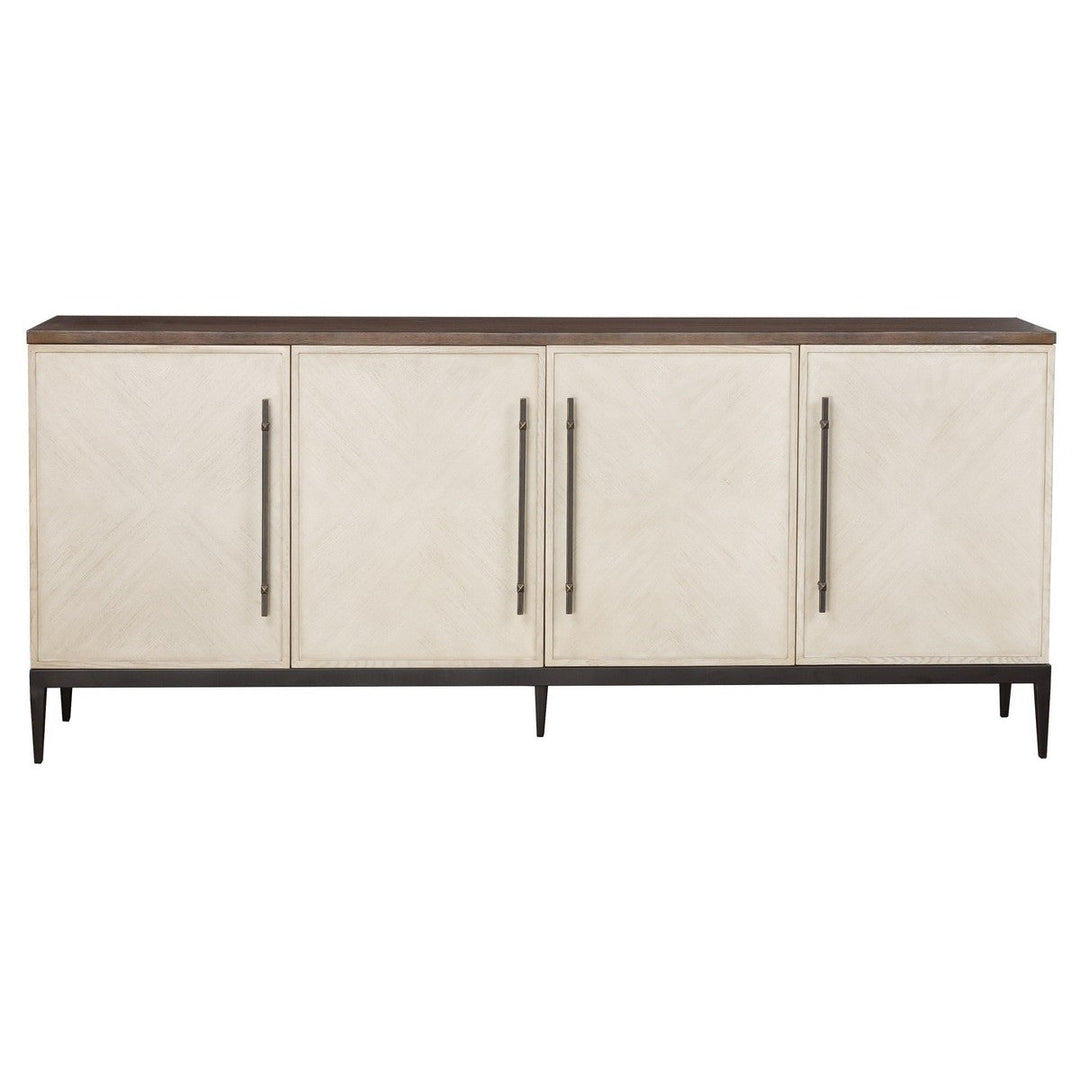 Phoenix Credenza - Grecian Clay - Figured Eucalyptus