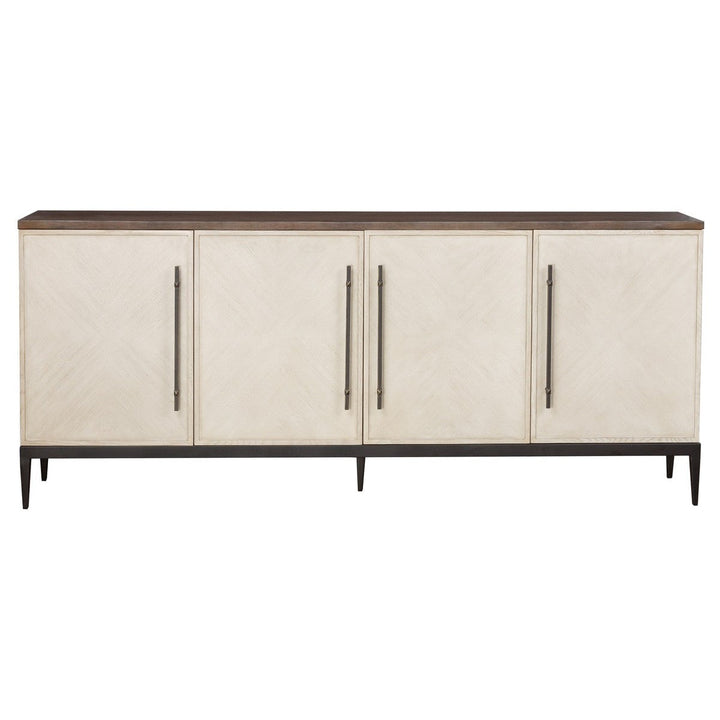 Phoenix Credenza - Grecian Clay - Figured Eucalyptus