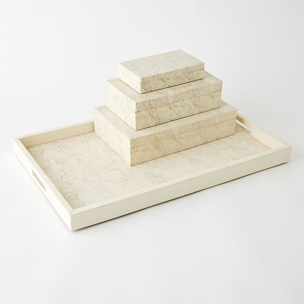 Searchlight Box-Ivory-Lg