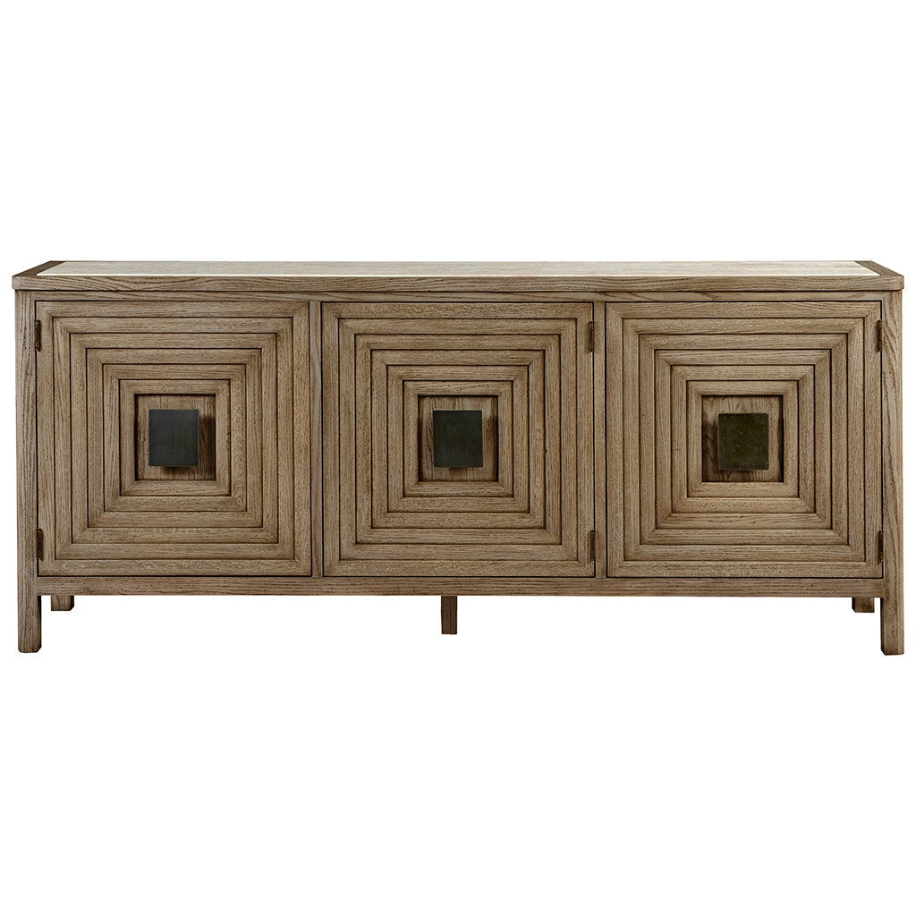 Cheñeais Credenza - French Oak - Select Red Oak Solids