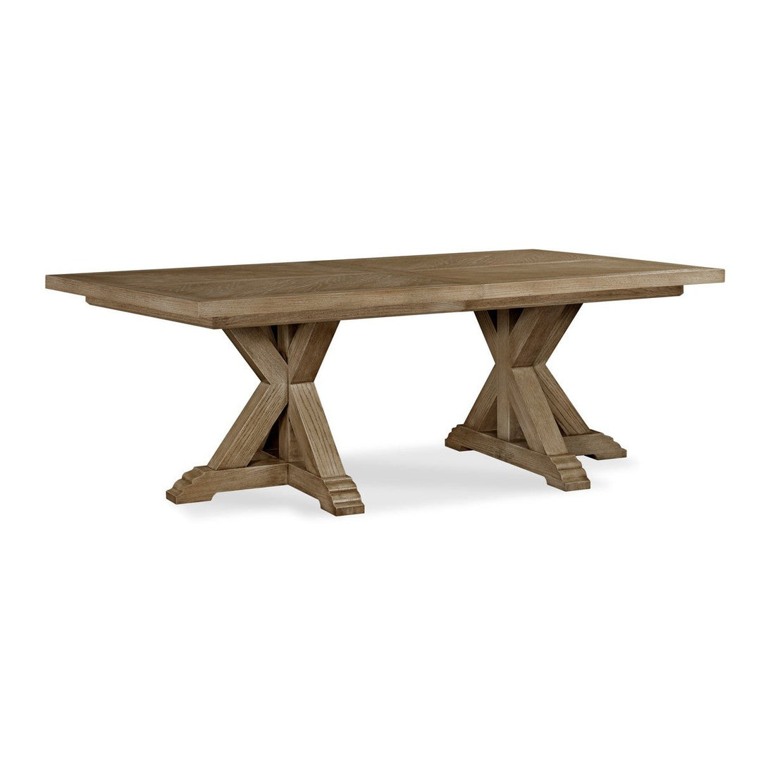 Cheñeais Dining Table - French Oak - Select Red Oak Solids