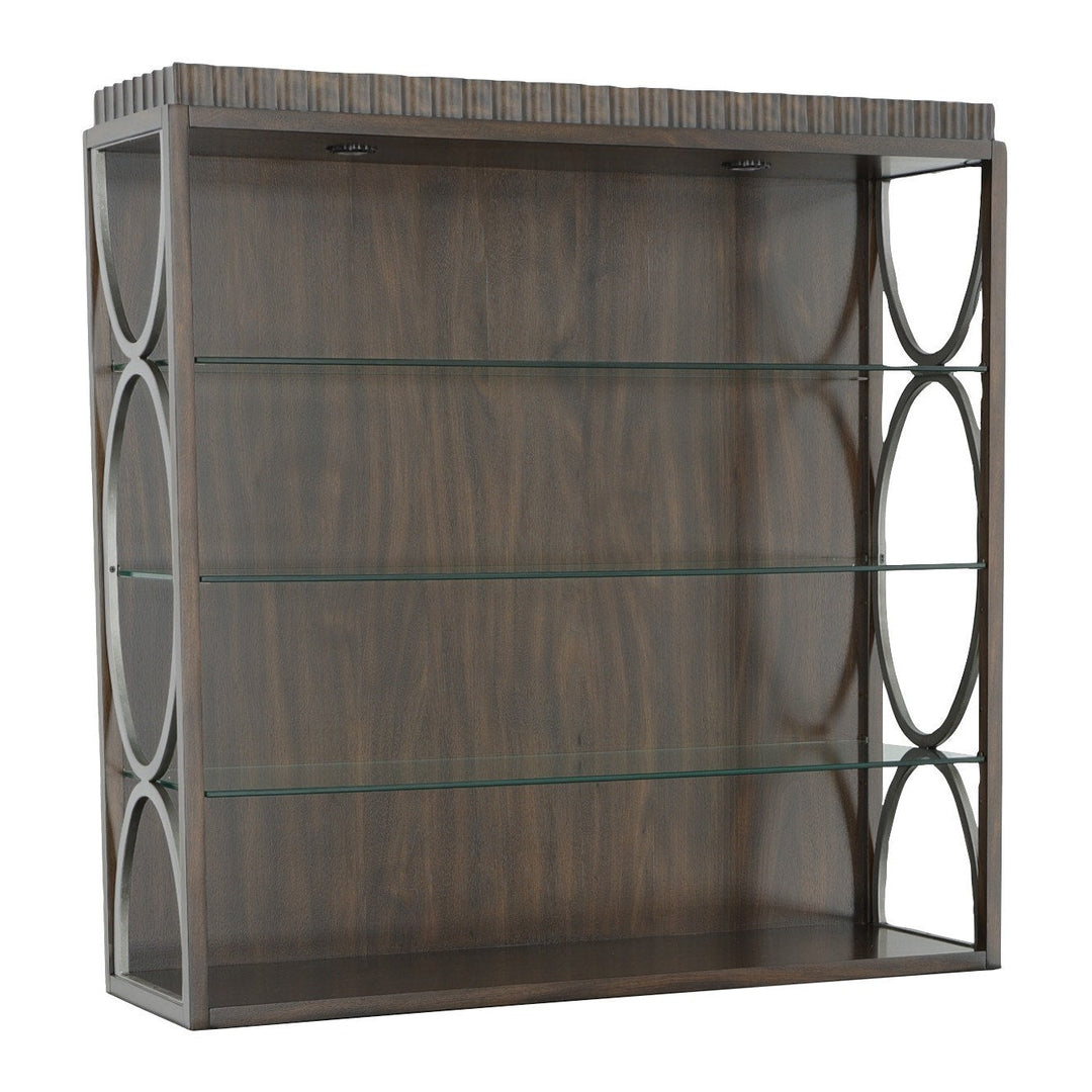 West Camden Lateral File Deck - Tahitian Pearl - Metal, Walnut Solids