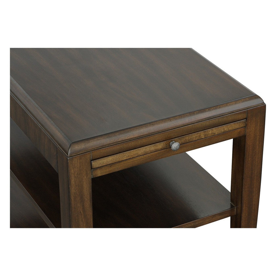 West Camden End Table - Tahitian Pearl - Walnut Solids