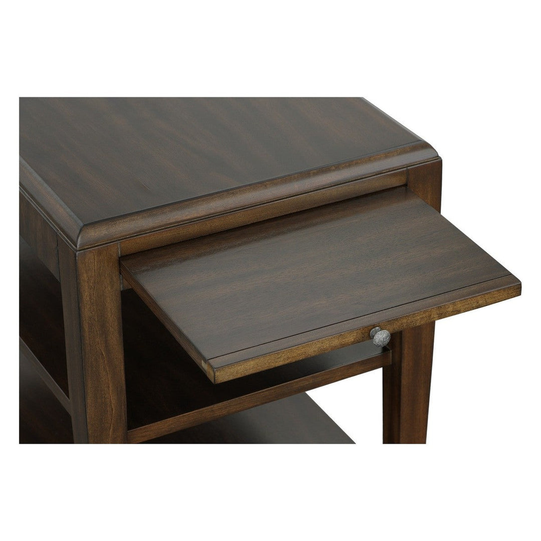 West Camden End Table - Tahitian Pearl - Walnut Solids