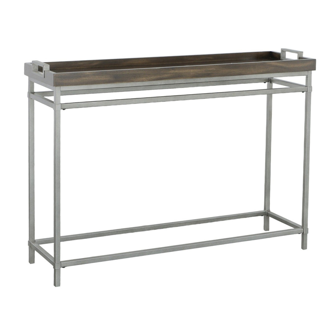 West Camden Console Table - Tahitian Pearl - Walnut Solids