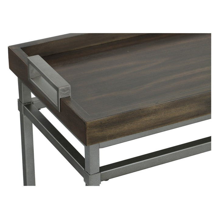 West Camden Console Table - Tahitian Pearl - Walnut Solids