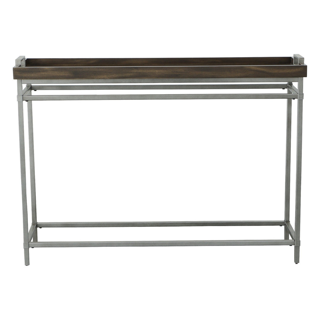 West Camden Console Table - Tahitian Pearl - Walnut Solids