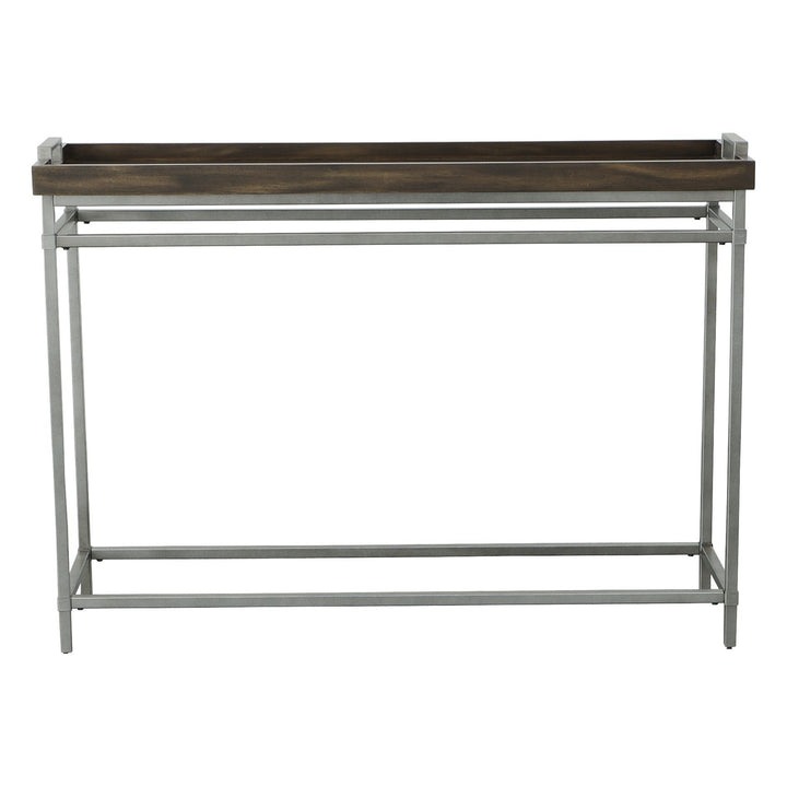 West Camden Console Table - Tahitian Pearl - Walnut Solids