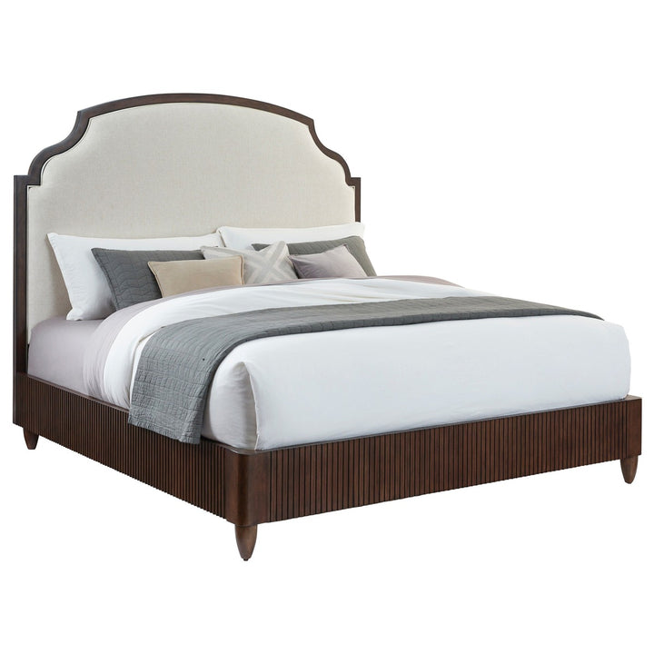 West Camden King Bed - Tahitian Pearl - Walnut