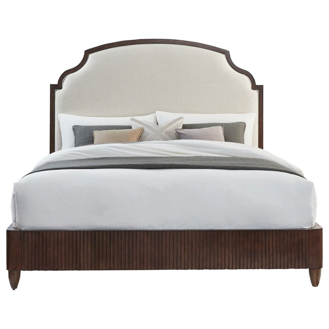 West Camden King Bed - Tahitian Pearl - Walnut