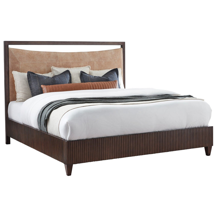 West Camden King Bed - Tahitian Pearl - Walnut