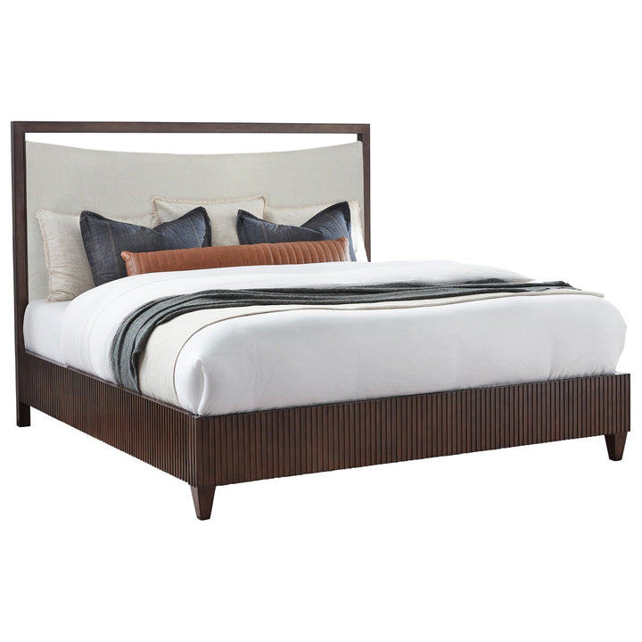 West Camden King Bed - Tahitian Pearl - Walnut