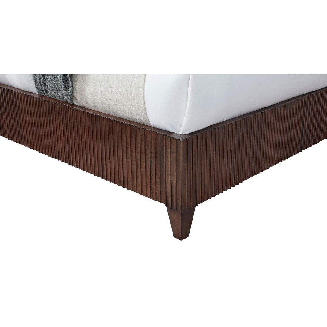 West Camden King Bed - Tahitian Pearl - Walnut