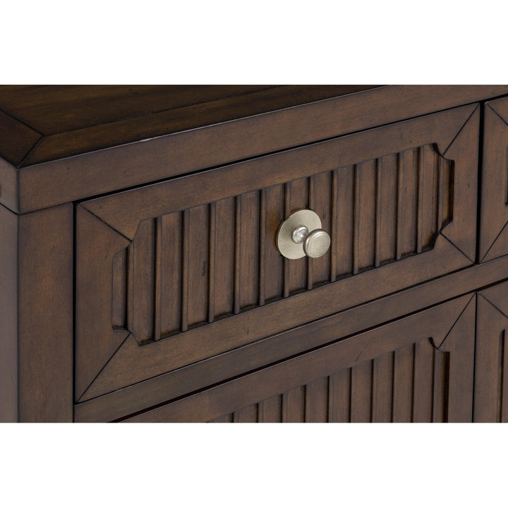 West Camden Dresser - Tahitian Pearl - Walnut,Metal Accents