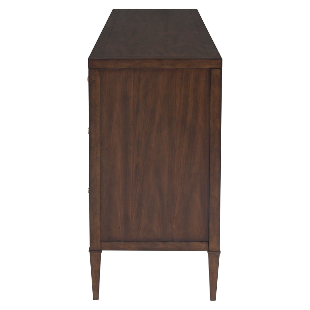 West Camden Dresser - Tahitian Pearl - Walnut,Metal Accents