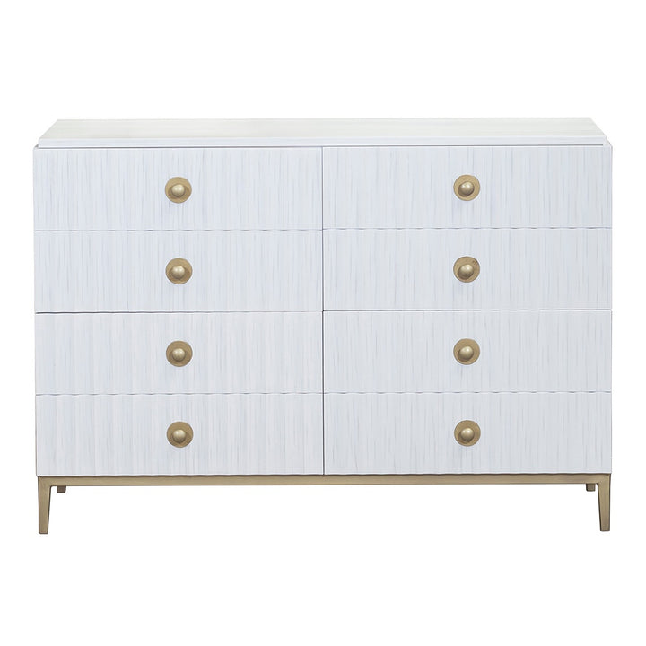 East Camden Lateral File - Pearl - Poplar Solids & Antique Metal