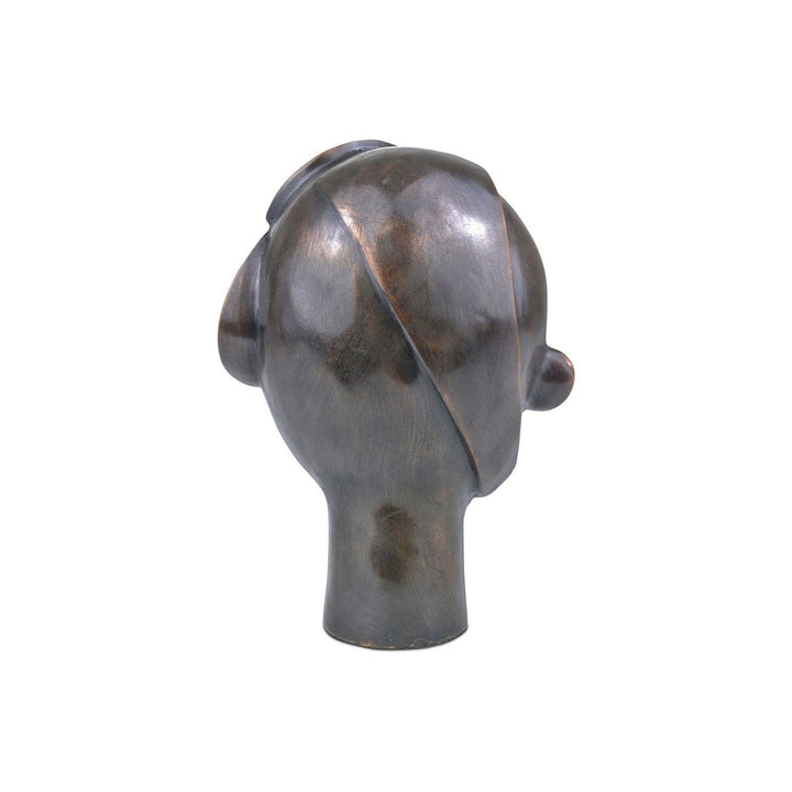 Cubist Head Bronze