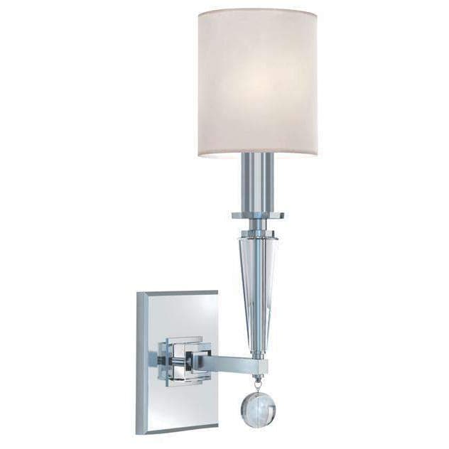 Paxton 1 Light Sconce-Crystorama Lighting Company-CRYSTO-8101-PN-Outdoor Wall SconcesPolished Nickel-5-France and Son