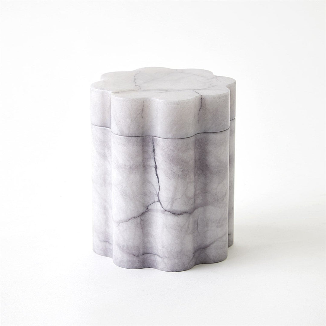 Cumulus Alabaster Tall Box