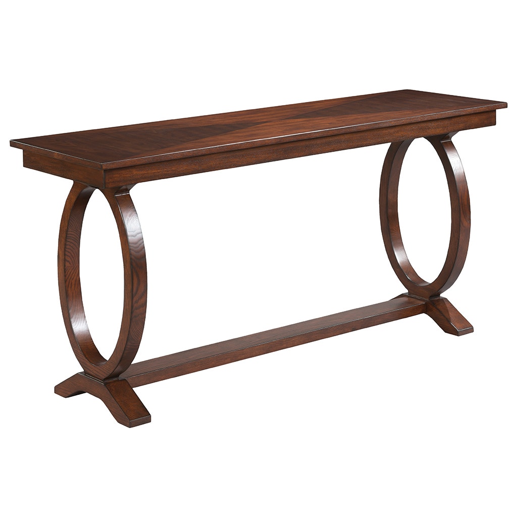 Belmont Sofa Table - Sable - Elm, Birch Solids