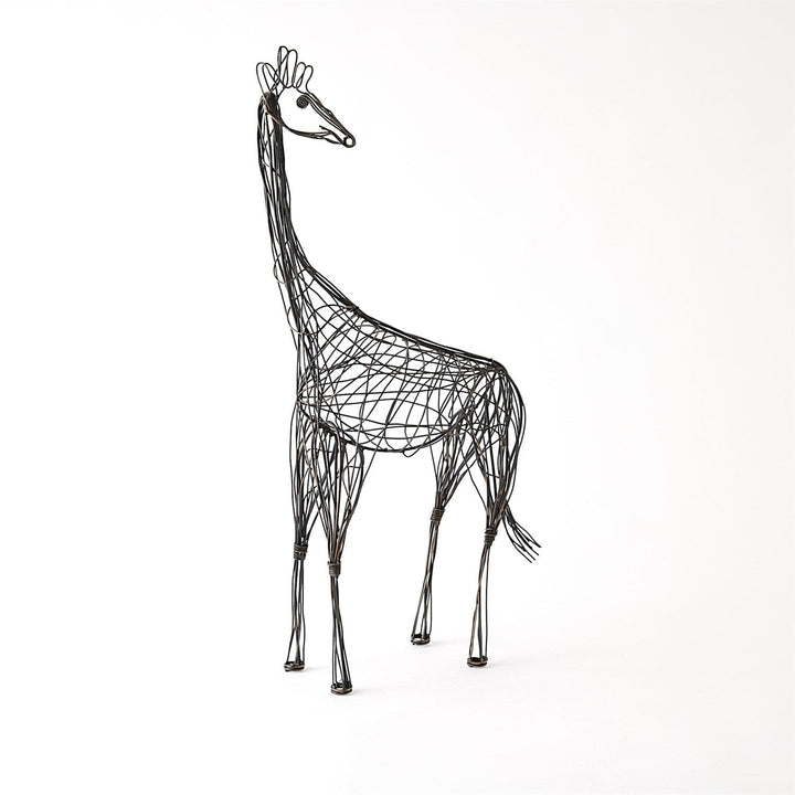 Wire Giraffe - Bronze-Global Views-GVSA-7.80719-Decorative ObjectsLg-3-France and Son