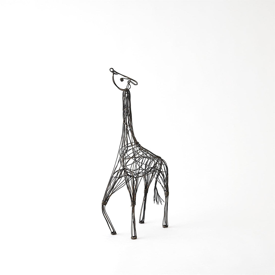 Wire Giraffe - Bronze-Global Views-GVSA-7.80720-Decorative ObjectsSm-4-France and Son