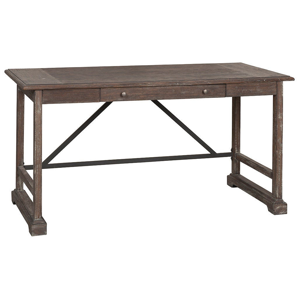 Rustique Writing Desk - Rustique - Quartered Elm, Ash Solids