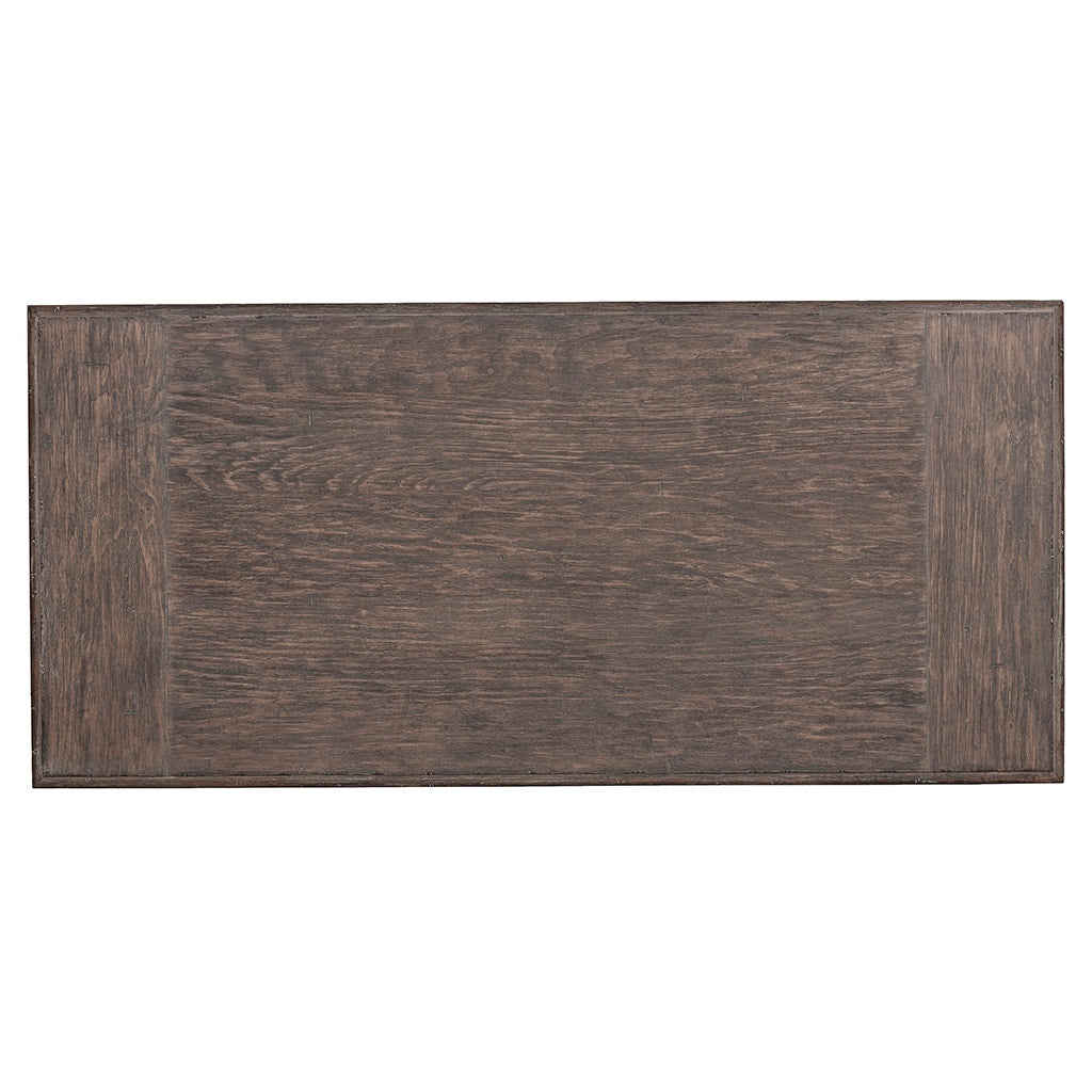 Rustique Writing Desk - Rustique - Quartered Elm, Ash Solids