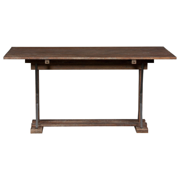 Rustique Flip-Top Table - Rustique - Quartered Elm, Ash Solids