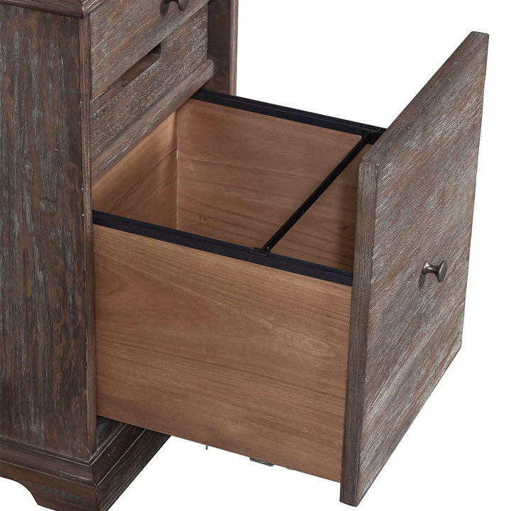 Rustique Mobile File - Rustique - Quartered Elm, Ash Solids