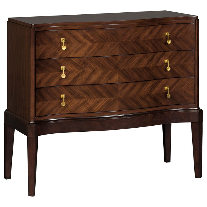 Park West Chest - Venezia - Birch Solids with Book Matched Asian Cherry