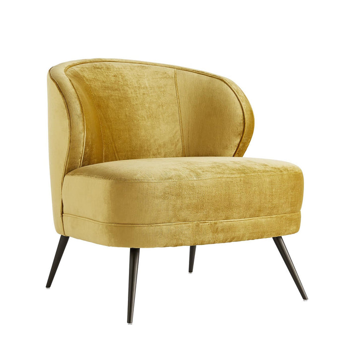 Zoya Chair Marigold Velvet
