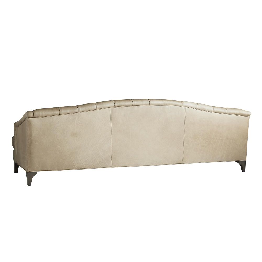 Sofas Galvez Sofa Mushroom Leather Grey Ash - Gray