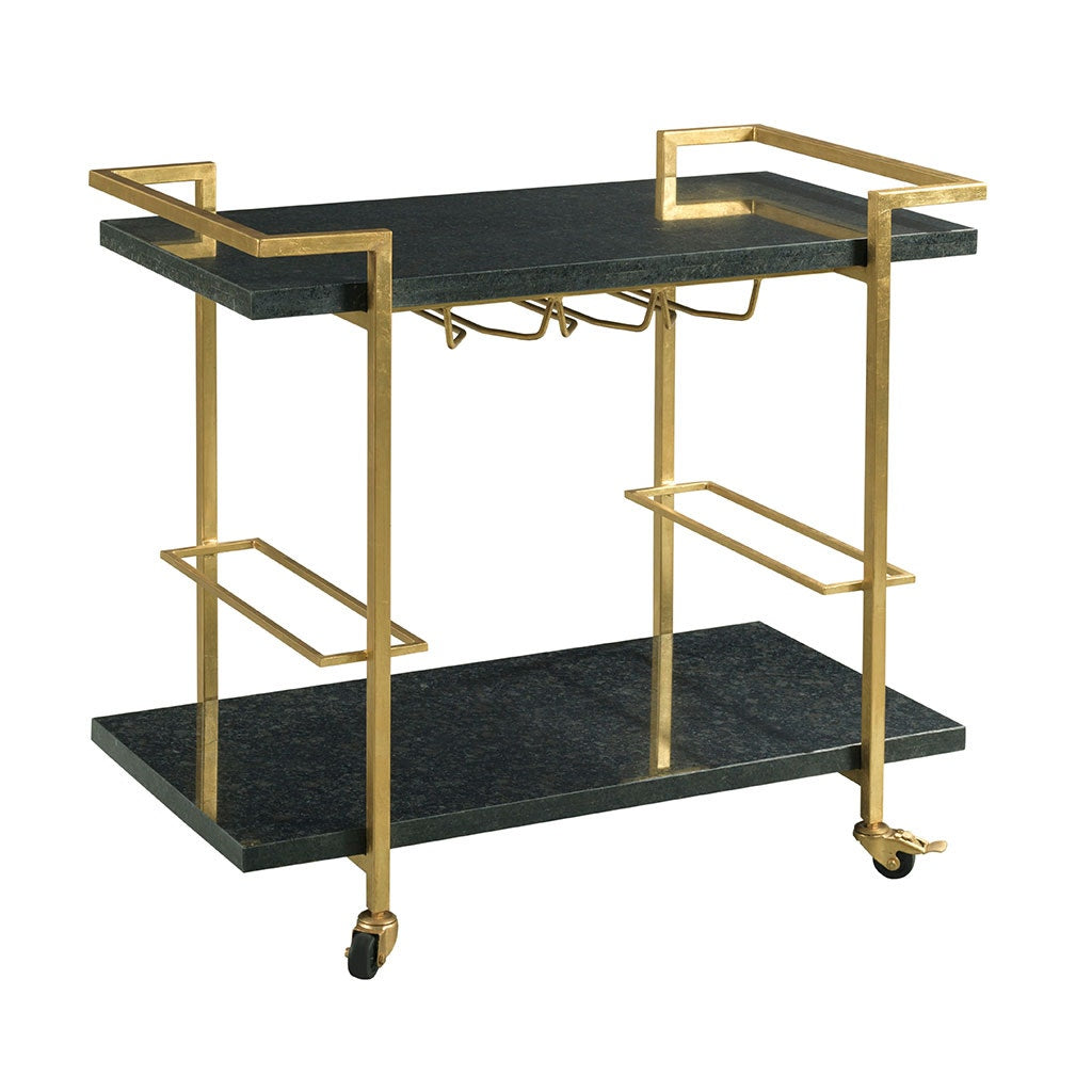 Origins Bar Cart - Gold Leaf - Mango Solids