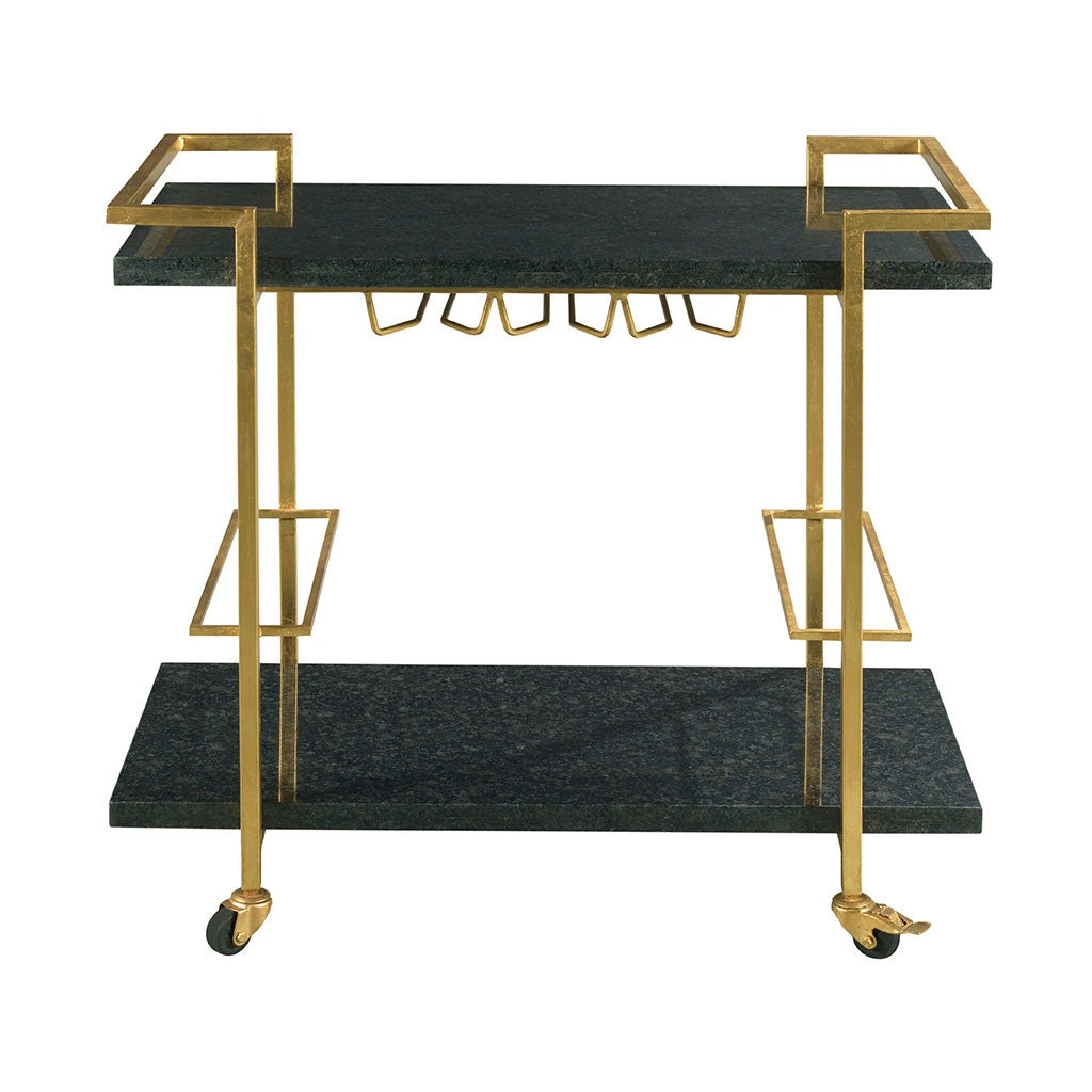 Origins Bar Cart - Gold Leaf - Mango Solids