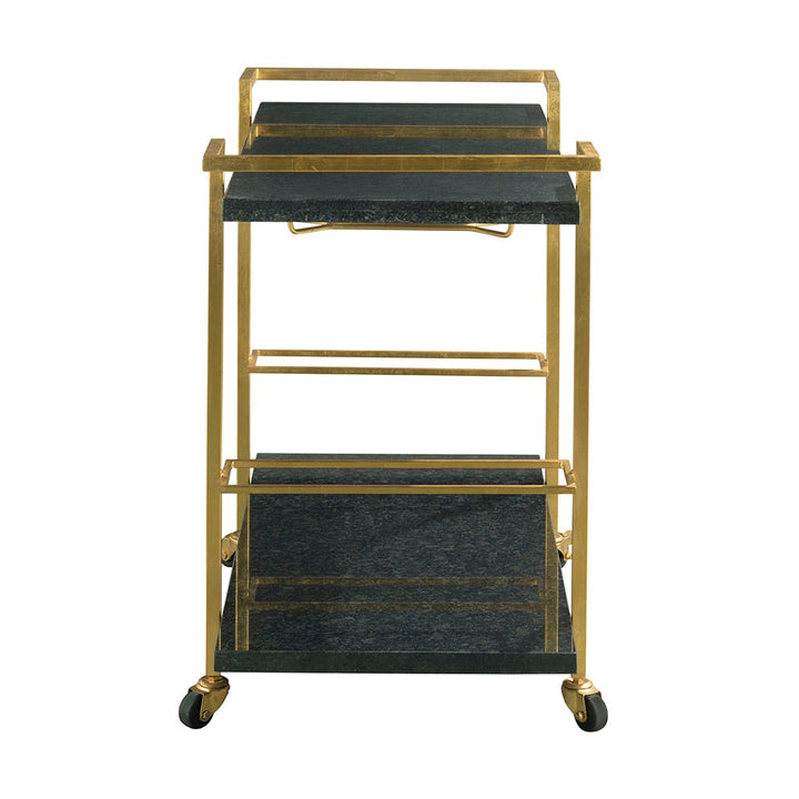 Origins Bar Cart - Gold Leaf - Mango Solids