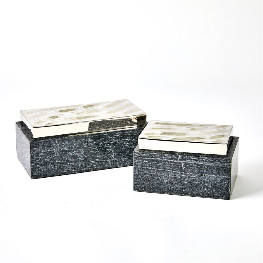 Boxes Shimmer Box-Nickel-Lg